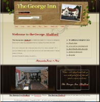 The George Inn, Shalford web site